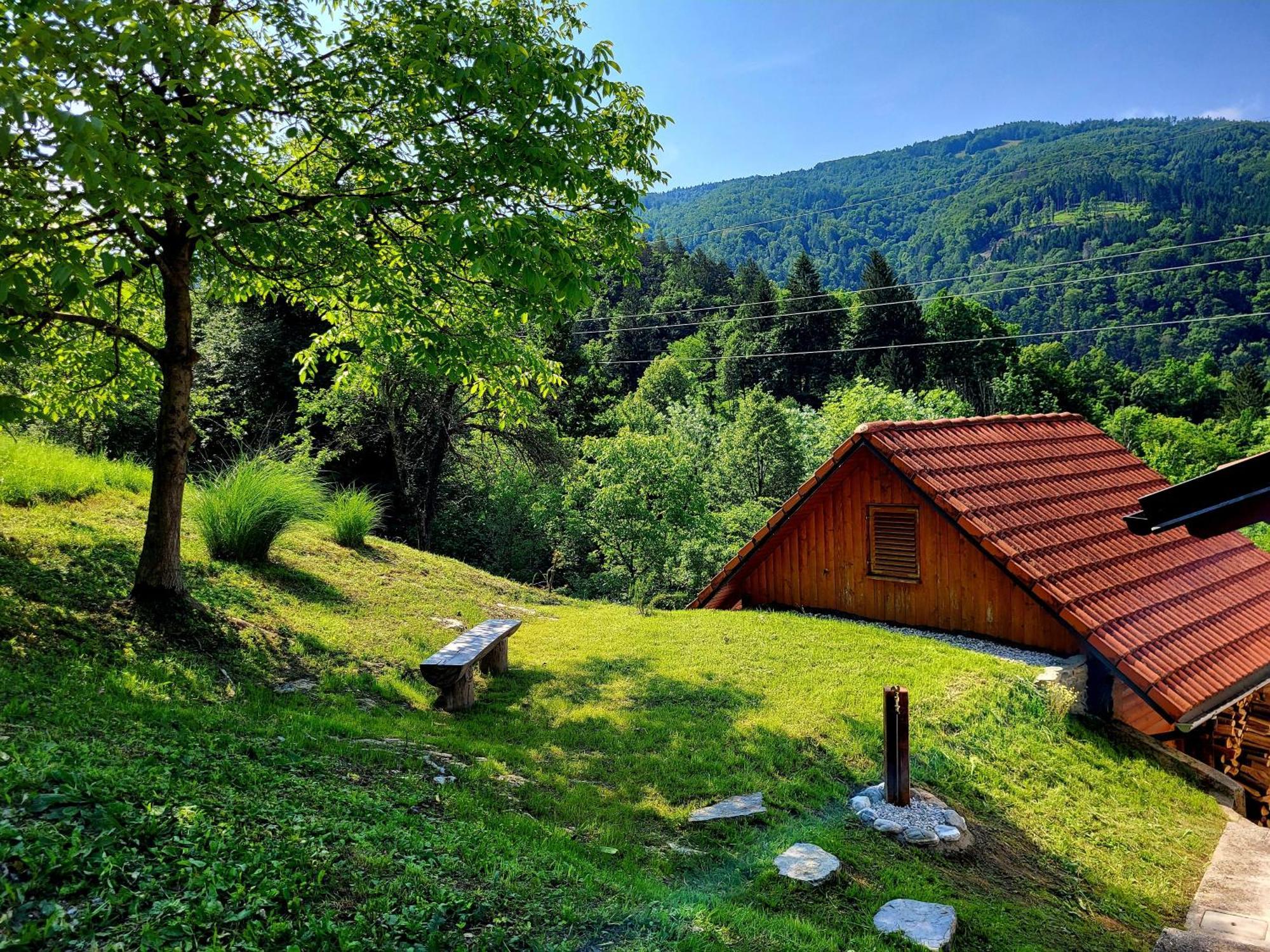 Cukova Bajta Villa Most Na Soci Exterior photo