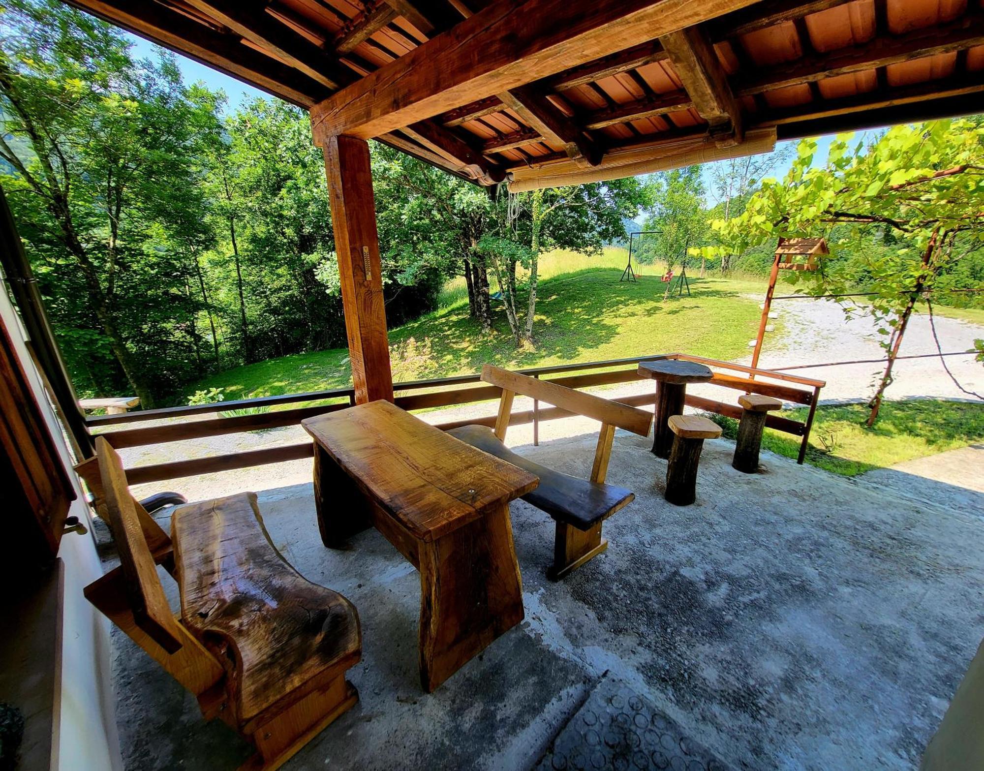 Cukova Bajta Villa Most Na Soci Exterior photo