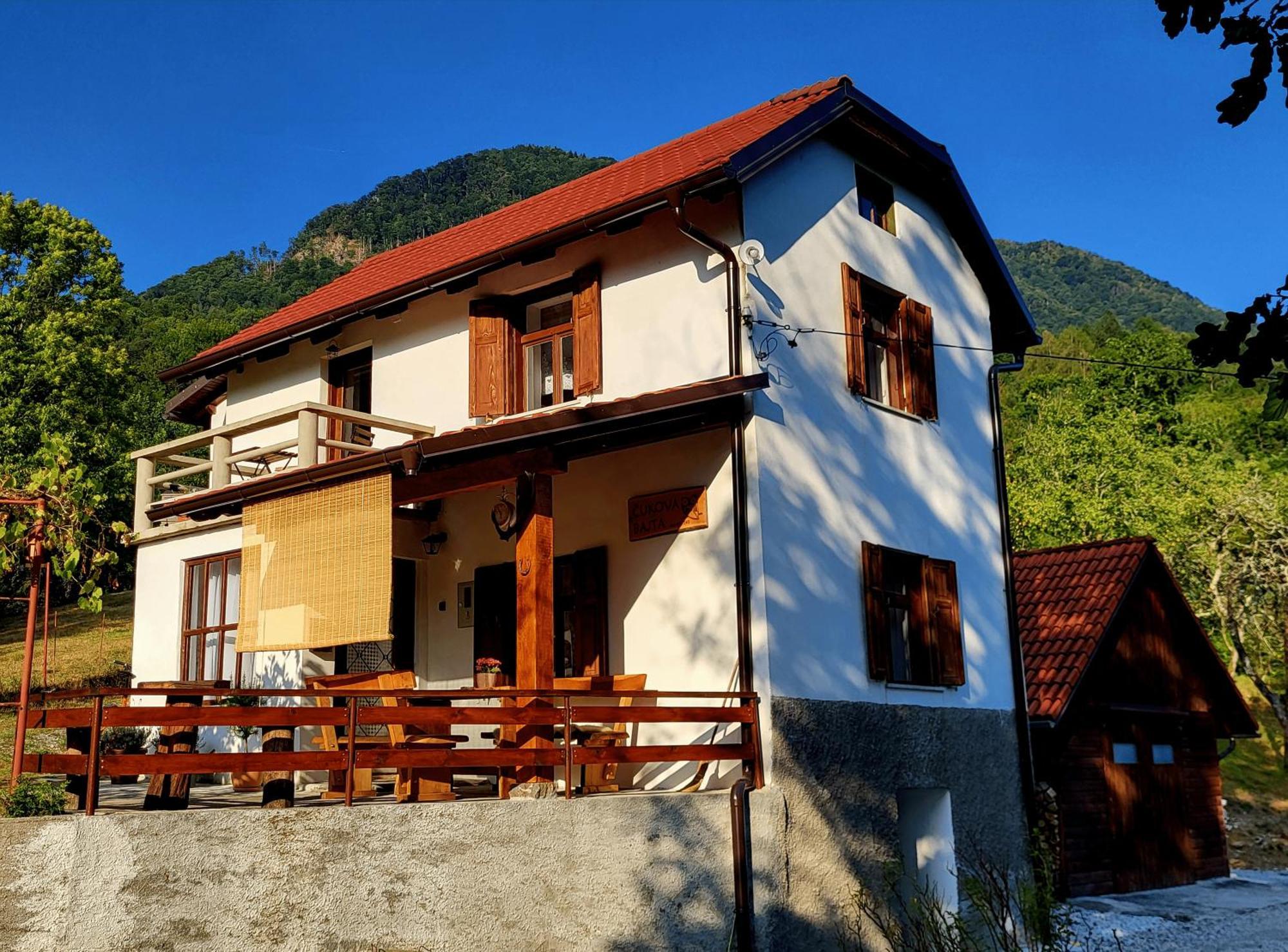 Cukova Bajta Villa Most Na Soci Exterior photo