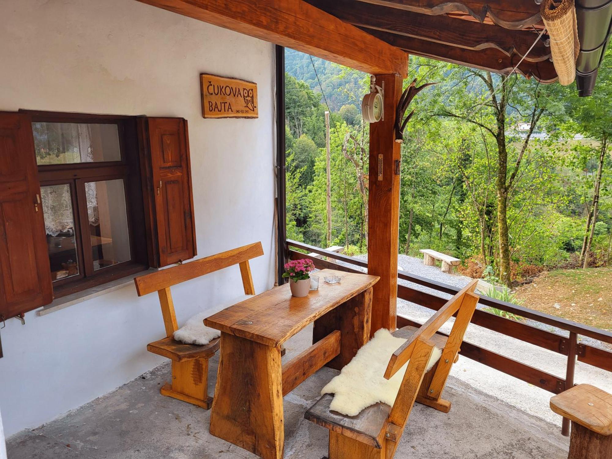Cukova Bajta Villa Most Na Soci Exterior photo